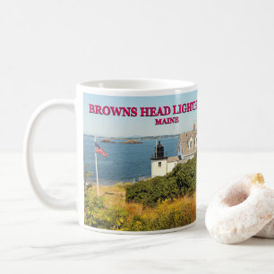 Browns Head Lighthouse, Maine Mug