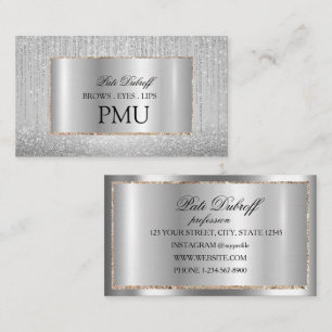 Brows Aftercare PMU Microblading Henna Salon Business Card