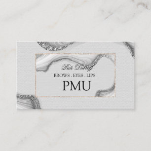 Brows Aftercare PMU Microblading Henna Salon Business Card