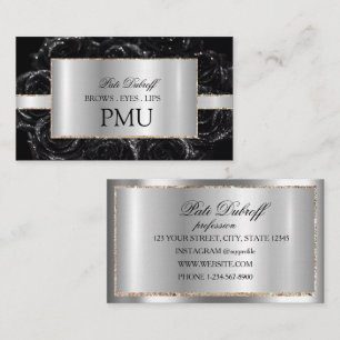 Brows Aftercare PMU Microblading Henna Salon Business Card