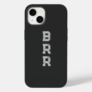 BRR Logo Grey Lettering Case-Mate iPhone 14 Case