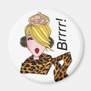 "Brrr! It's Cold!" Diva Magnet