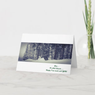 Brrr....It's Cold Outside Note Card