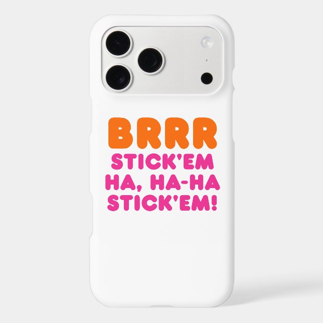 BRRR STICK 'EM HA, HA-HA STICK 'EM ! (Verso)