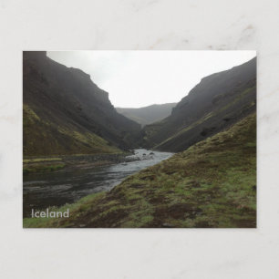 Bruararskord, Iceland Postcard