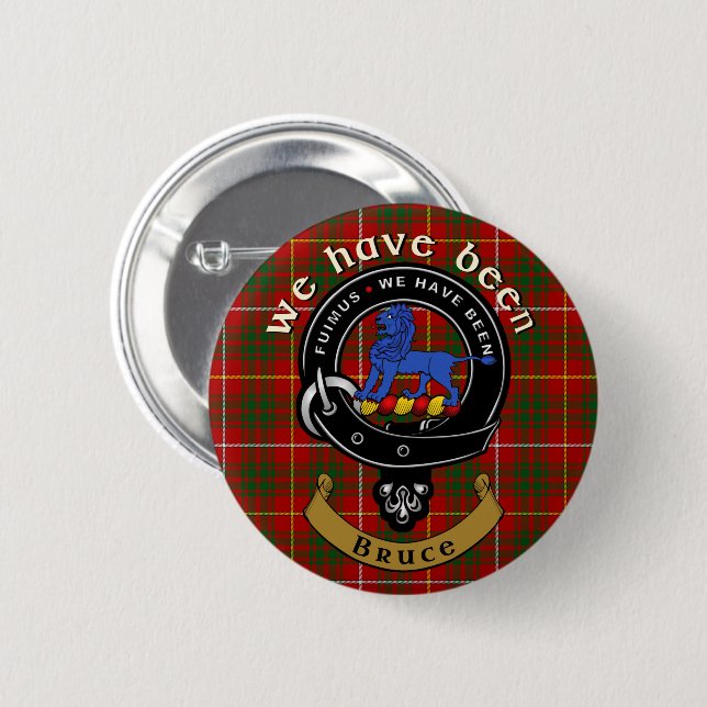 Bruce Clan Badge & Tartan (Devant & derrière)