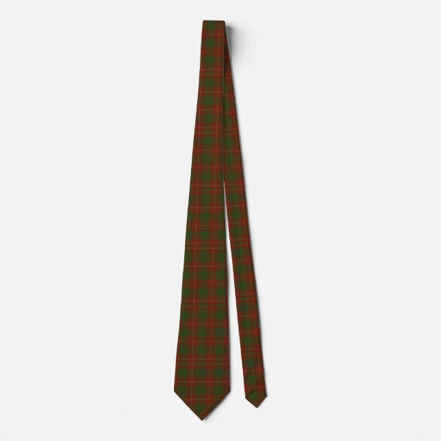 Bruce Clan Tartan Tie (Front)