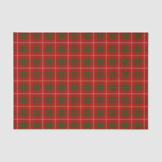 Bruce Family Tartan Pattern Tissue Paper