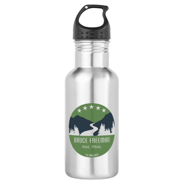 Bruce Freeman Rail Trail 532 Ml Water Bottle (Front)