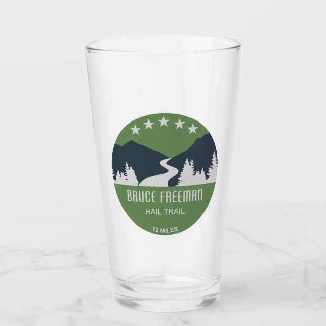 Bruce Freeman Rail Trail Glass (Front)