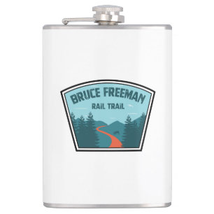 Bruce Freeman Rail Trail Hip Flask