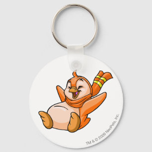 Bruce Orange Keychain