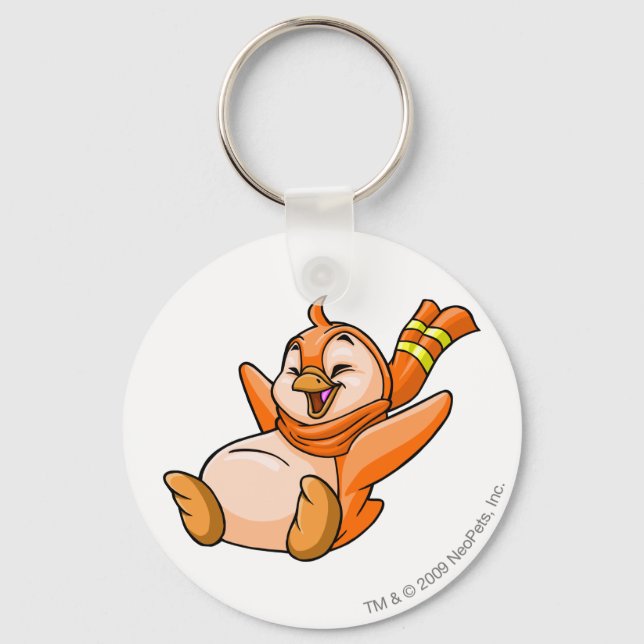 Bruce Orange Keychain (Front)
