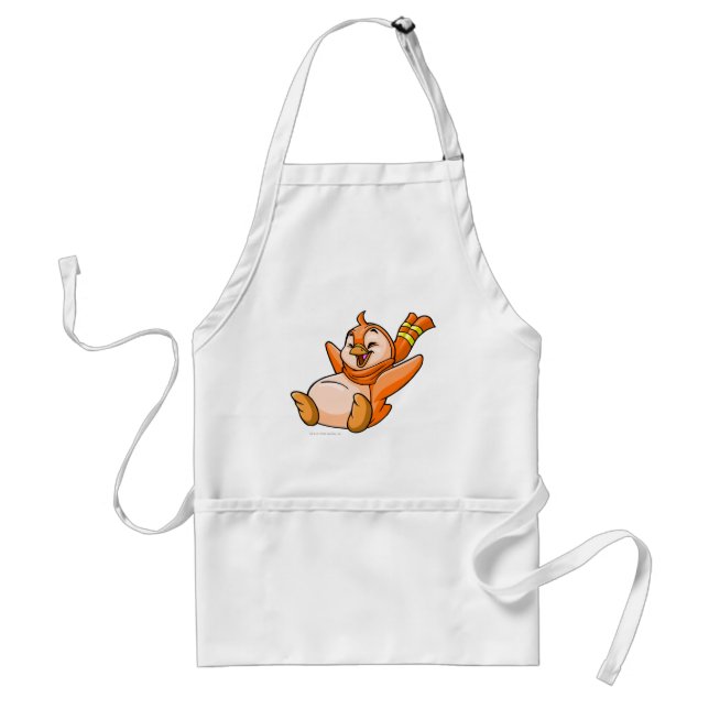 Bruce Orange Standard Apron (Front)