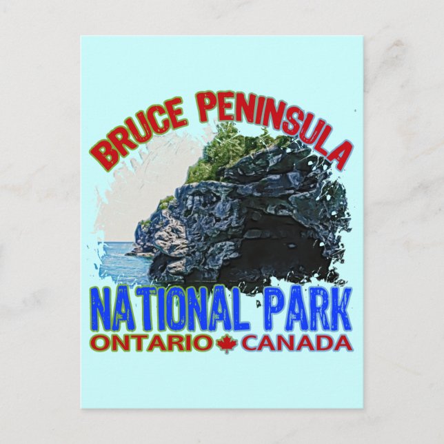 Bruce Peninsula National Park Postcard (Front)