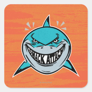 Bruce - Shark Attack Square Sticker