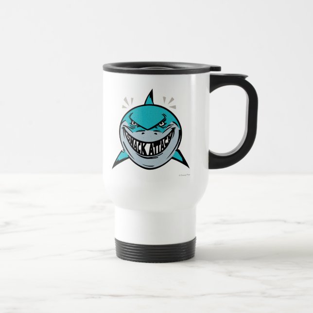 Bruce - Shark Attack Travel Mug (Right)