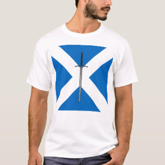 Bruce Sword on Saltire T-Shirt
