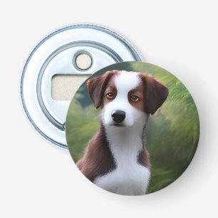 Bruce The Border Collie Puppy, Bottle Opener
