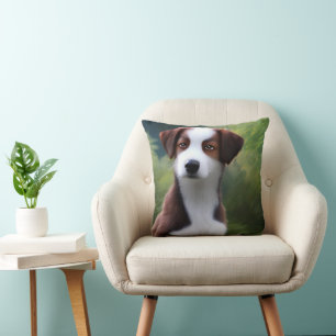 Bruce The Border Collie Puppy, Cushion