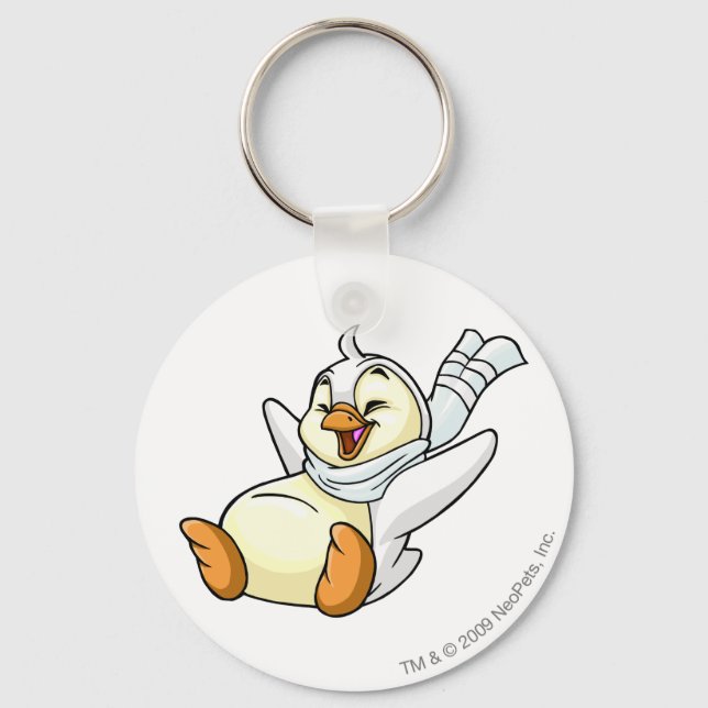 Bruce White Keychain (Front)
