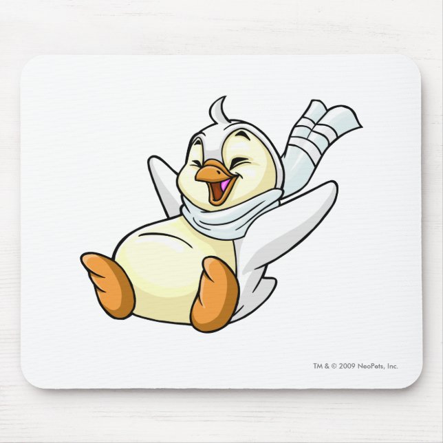 Bruce White Mouse Pad (Front)