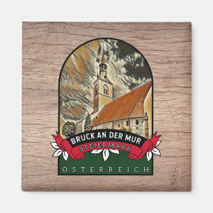 Bruck an der Mur Steiermark Souvenir Küchen Magnet