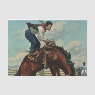 “Bruckert’s Ranch” by W Herbert Dunton Tissue Paper