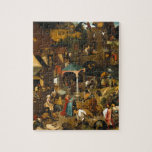Bruegel Netherlandish Proverbs Jigsaw Puzzle<br><div class="desc">Puzzle</div>