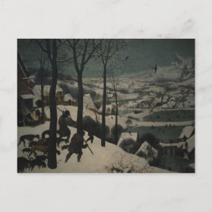 Bruegel's Hunters in the Snow Postcard