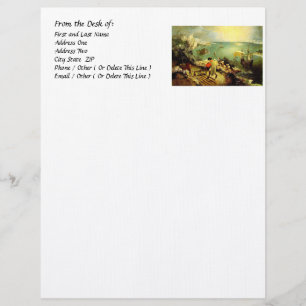 Bruegel's Landscape with the Fall of Icarus - 1558 Letterhead