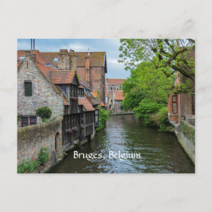 Bruges, Belgium (labelled) Postcard