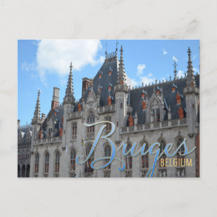 Bruges Belgium   Provence Court Travel Postcard