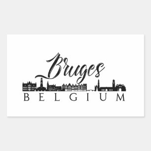 Bruges, Belgium Sticker