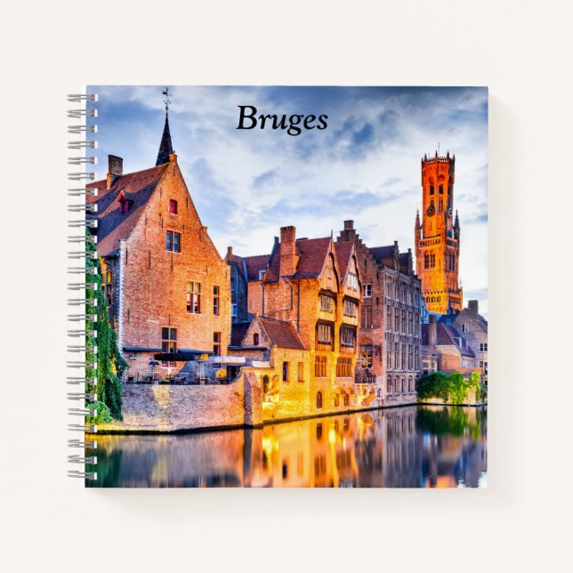 Bruges Notebook (Front)