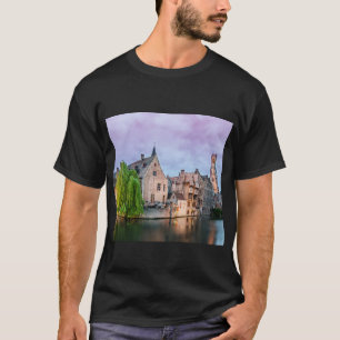 Bruges old town and Belfry tower T-Shirt