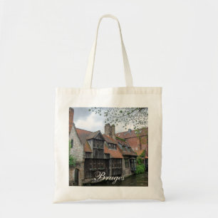 Bruges old town in Belgium Tote Bag