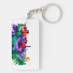 Bruges Skyline Keychain