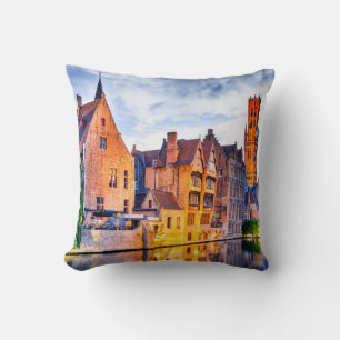 Bruges throw pillow