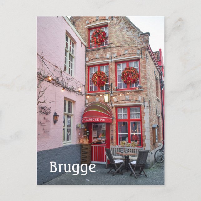 Brugge Belgium travel photo Postcard (Front)