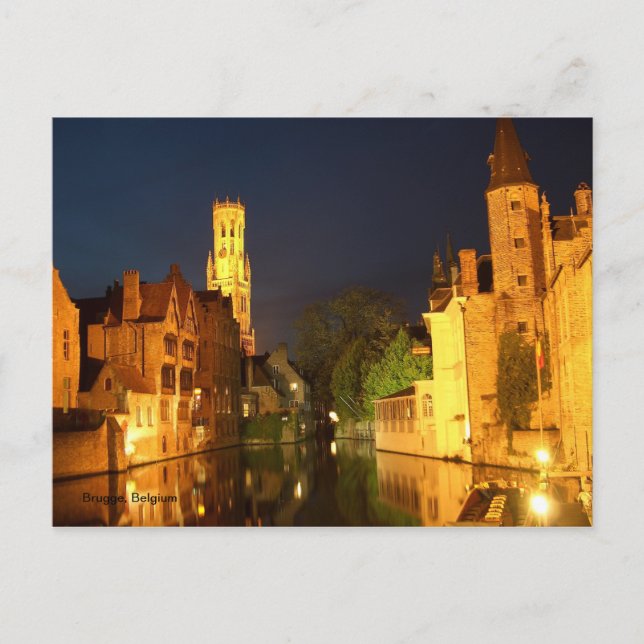 Brugge(Bruges), Belgium Postcard (Front)