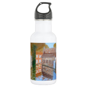 Brugge canal 532 ml water bottle
