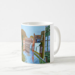 Brugge canal coffee mug