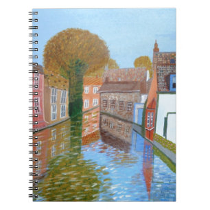 Brugge canal notebook