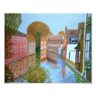 Brugge Canal Photo