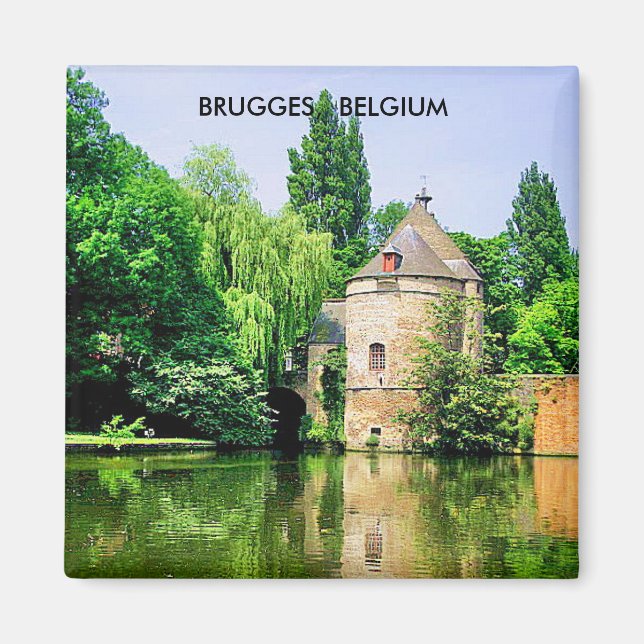 BRUGGES  BELGIUM MAGNET (Front)