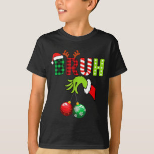 Bruh 67 Six Seven 6 7 Meme Christmas Funny Gen Alp T-Shirt