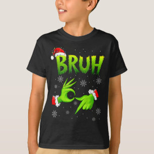 Bruh 67 Six Seven 6 7 Meme Christmas Funny Gen Alp T-Shirt