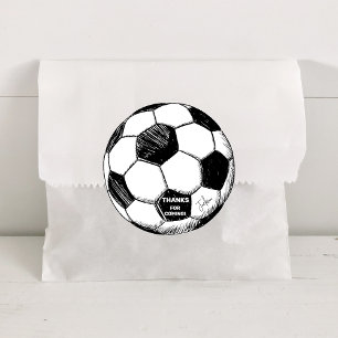 Bruh. Birthday Soccer Round stickers