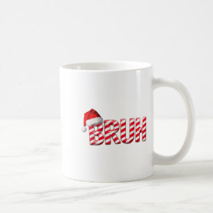 Bruh Christmas Candy Cane For Teen Boys Funny Xmas Coffee Mug